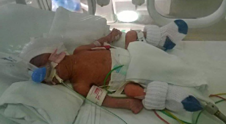 Carlos Leiva y su esposa Carolina Álvarez oraron a Dios y a la Virgen de Guadalupe y su bebé recién nacido se sanó, pese a que los médicos ya lo daban por desahuciado