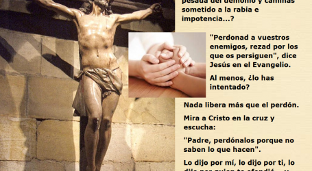 «Perdonad a vuestros enemigos, rezad por los que os persiguen», dice Jesús / Por P. Carlos García Malo