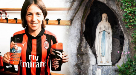 Daniela Sabatino, futbolista profesional y delantera titular de Italia:  «Siempre encuentro momentos para orar a Dios. Quiero ir en peregrinación al santuario de Lourdes»