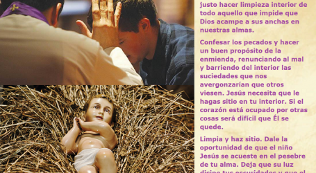 «Preparad el camino al Señor», se acerca la Navidad, el nacimiento del Salvador / Por P. Carlos García Malo