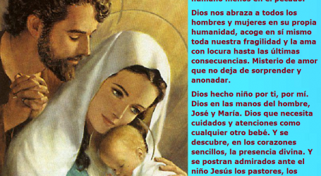 «El mismo Dios se hizo hombre y vino a vivir entre nosotros» / Por P. Carlos García Malo