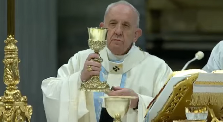 Santa Misa presidida por el Papa Francisco de la Solemnidad de María Santísima, Madre de Dios, 1-1-20