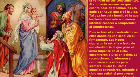 Los Magos siguieron la estrella y fruto de esa obediencia encontraron a Dios en Belén / Por P. Carlos García Malo