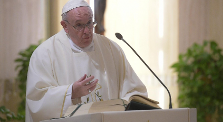 Papa Francisco en Santa Marta 14-2-2020: «El Señor nos quiere pueblo, nos quiere en compañía; no nos quiere egoístas: el egoísmo es un pecado»