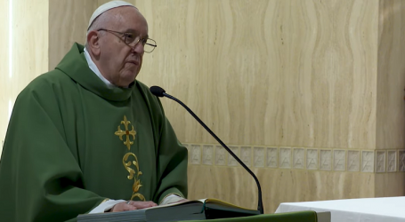 Papa Francisco en Santa Marta 20-2-2020: «Confesar a Jesús es aceptar el camino de la humildad y de la humillación»
