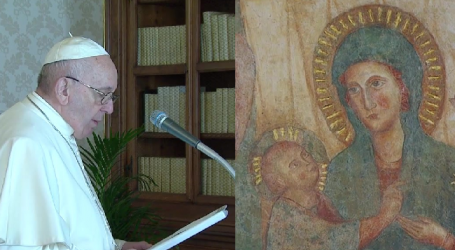 Oración del Papa Francisco a la Virgen del Divino Amor pidiendo «protección» ante el Coronavirus