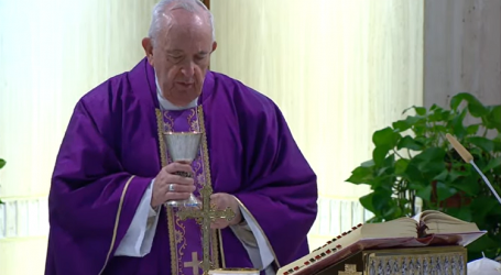 Santa Misa de hoy presidida por el Papa Francisco en Santa Marta, lunes de la 3ª semana de Cuaresma, 16-3-2020