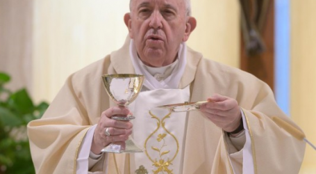 Santa Misa de hoy presidida por el Papa Francisco en Santa Marta, miércoles de la 4ª semana de Cuaresma, la Anunciación del Señor, 25-3-2020