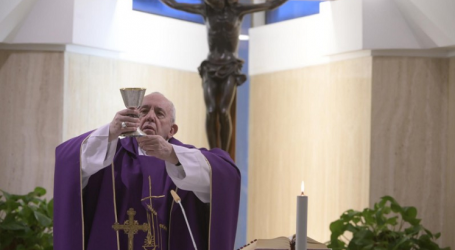 Santa Misa de hoy presidida por el Papa Francisco en Santa Marta, martes de la 5ª semana de Cuaresma, 31-3-2020