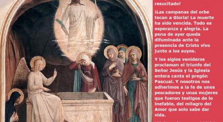 El primer día de la semana las mujeres fueron al sepulcro, estaba vacío ¡Cristo ha resucitado! / Por P. Carlos García Malo
