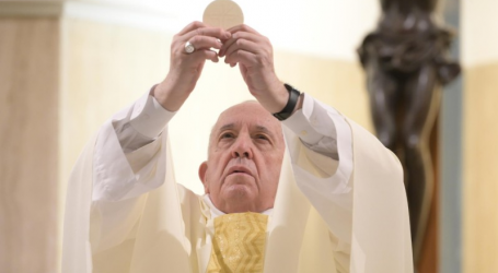 Santa Misa de hoy presidida por el Papa Francisco en Santa Marta, martes de la Octava de Pascua, 14-4-2020