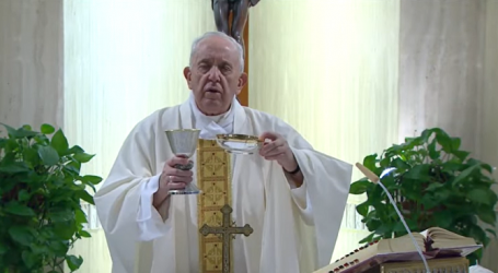 Santa Misa de hoy presidida por el Papa Francisco en Santa Marta, sábado de la Octava de Pascua, 18-4-2020