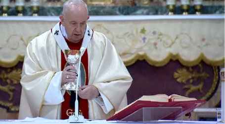 Santa Misa del Domingo de la Divina Misericordia y Regina Coeli presididos por el Papa Francisco, 19-4-2020