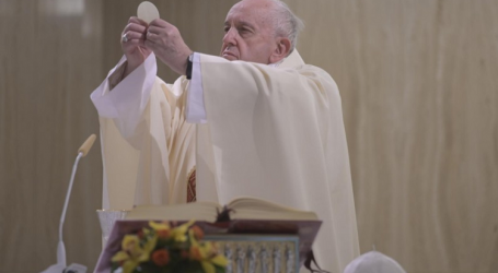 Santa Misa de hoy presidida por el Papa Francisco en Santa Marta, martes de la tercera semana de Pascua, 28-4-2020