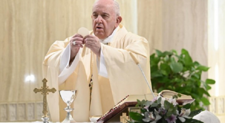 Santa Misa de hoy presidida por el Papa Francisco en Santa Marta, miércoles de la 3ª semana de Pascua, 29-4-2020