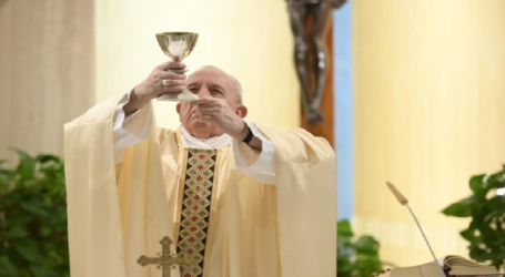 Santa Misa de hoy presidida por el Papa Francisco en Santa Marta, miércoles de la 5ª semana de Pascua, Nuestra Señora de Fátima, 13-5-2020