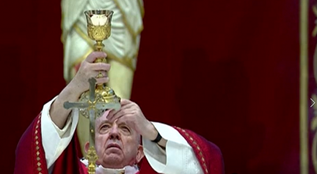 Santa Misa presidida por el Papa Francisco del Domingo de Pentecostés, 31-5-2020