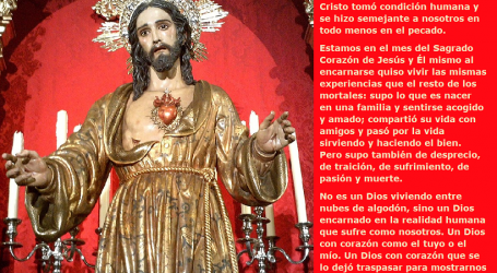 Cristo tomó condición humana y se hizo semejante a nosotros en todo menos en el pecado / Por P. Carlos García Malo