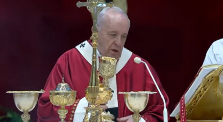 Santa Misa presidida por el Papa Francisco en la solemnidad de los Santos Pedro y Pablo Apóstoles, 29-6-2020