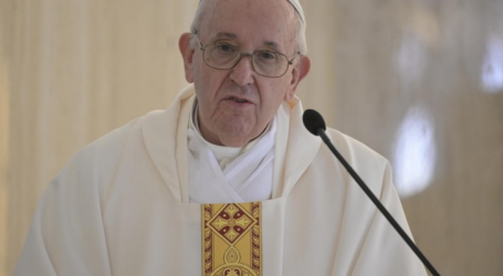 Papa Francisco en homilía del aniversario de la visita a Lampedusa, 8-7-2020: «Reconocer al Señor en los pobres, los enfermos, los abandonados y los extranjeros que Dios pone en nuestro camino»