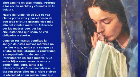 Oración a Nuestra Señora de la Vida / Por P. Carlos García Malo