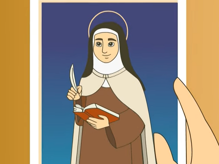 Santa Teresa de Jesús: El valor de la oración y las obras, solo Dios basta  / Película de Dibujos Animados – caminocatolico