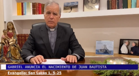 Palabra de Vida 19/12/2020: «Gabriel anuncia el nacimiento de Juan Bautista» / Por P. Jesús Higueras