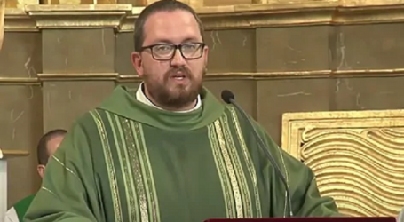 Rubén Pérez, sacerdote fallecido por la explosión de la Parroquia de la Paloma de Madrid predicaba: «Os invito a mirar al Señor, a confiar en Él, a no dudar de su amor»