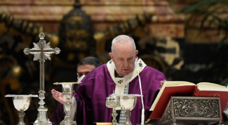 Santa Misa del Miércoles de Ceniza presidida por el Papa Francisco, 17-2-2021