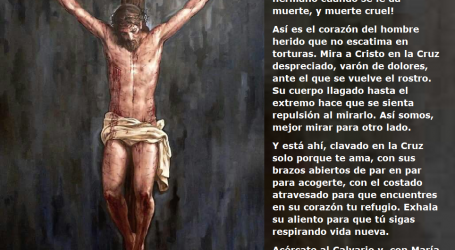 Viernes Santo: Mira a Cristo clavado en la Cruz solo porque te ama / Por P. Carlos García Malo