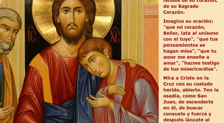 ¡Qué intimidad la del apóstol san Juan al reclinar su rostro sobre el pecho de Jesús! / Por P. Carlos García Malo