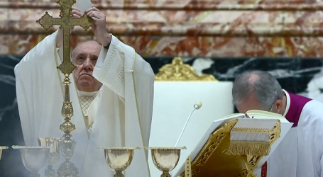 Santa Misa presidida por el Papa Francisco del domingo de la solemnidad del Santísimo Cuerpo y Sangre de Cristo, 6-6-2021