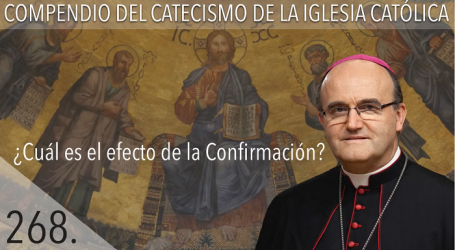 Compendio del Catecismo de la Iglesia Católica: Nº 268 ¿Cuál es el efecto de la Confirmación? Responde Mons. José Ignacio Munilla, obispo de San Sebastián