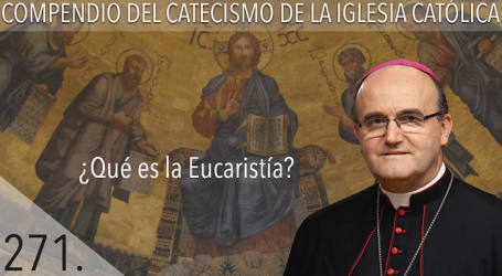 Compendio del Catecismo de la Iglesia Católica: Nº 271 ¿Qué es la Eucaristía? Responde Mons. José Ignacio Munilla, obispo de San Sebastián