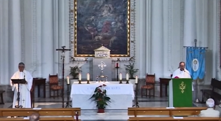 Misterios Gozosos del Santo Rosario en la capilla de Adoración Eucarística Perpetua de Toledo, 10-7-2021