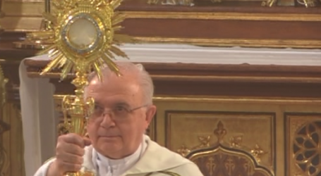 Adoración Eucarística con el P. Heliodoro Mira en la Basílica de la Concepción de Madrid, 6-8-2021