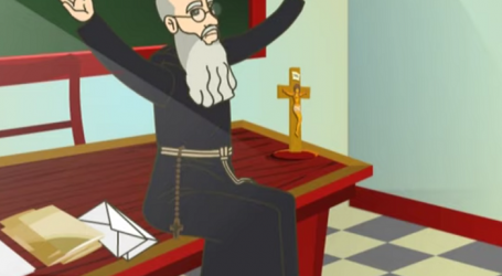 San Maximiliano Kolbe – Dibujos animados