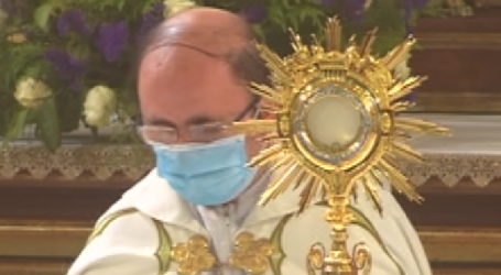 Adoración Eucarística con el P. Jesús Luis Sacristán en la Basílica de la Concepción de Madrid, 18-8-2021