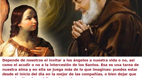 Depende de nosotros el invitar a los ángeles a nuestra vida, así como acudir a la intercesión de los Santos / Por P. Carlos García Malo