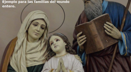 La Virgen niña junto a sus padres, estos le iban mostrando al Dios Creador, omnipotente y eterno / Por P. Carlos García Malo