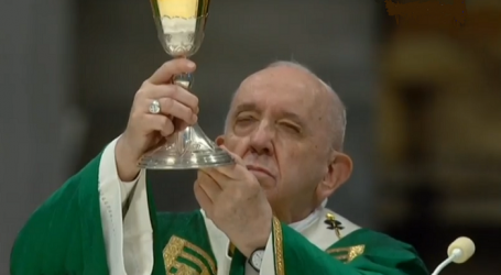 Santa Misa  presidida por el Papa Francisco de la Jornada Mundial de los pobres, 14-11-2021