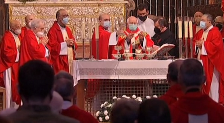 Santa Misa de peregrinación de los obispos españoles a Santiago de Compostela por el Año Jubilar, 19-11-2021