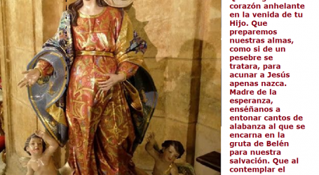 Virgen María, Señora del Adviento, ayúdanos en este tiempo a vivir en la espera / Por P. Carlos García Malo