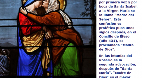 La Visitación, por primera vez y por boca de Santa Isabel, a la Virgen María se la llama “Madre del Señor»/ Por P. Carlos García Malo