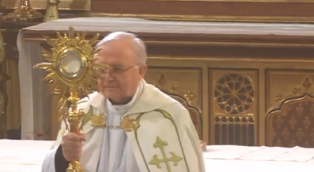 Adoración Eucarística con el P. Heliodoro Mira, en la Basílica de la Concepción de Madrid, 20-1-2022
