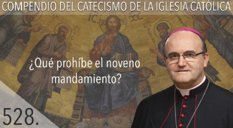 Compendio del Catecismo de la Iglesia Católica: Nº 528 ¿Qué prohíbe el noveno mandamiento? Responde Mons. José Ignacio Munilla, obispo de Orihuela-Alicante