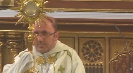 Adoración Eucarística con el P. Jesús Luis Sacristán, en la Basílica de la Concepción de Madrid, 30-3-2022