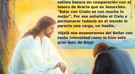 «Estar con Cristo es con mucho lo mejor» / Por P. Carlos García Malo