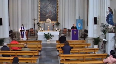 Misterios Gozosos del Santo Rosario en la capilla de Adoración Eucarística Perpetua de Toledo, 2-4-2022