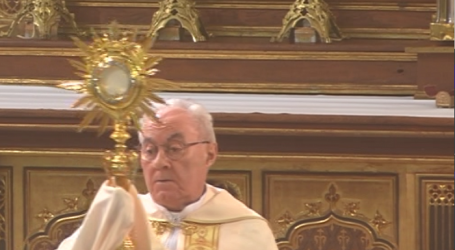 Adoración Eucarística con el P. José Aurelio Martín, en la Basílica de la Concepción de Madrid, 7-4-2022